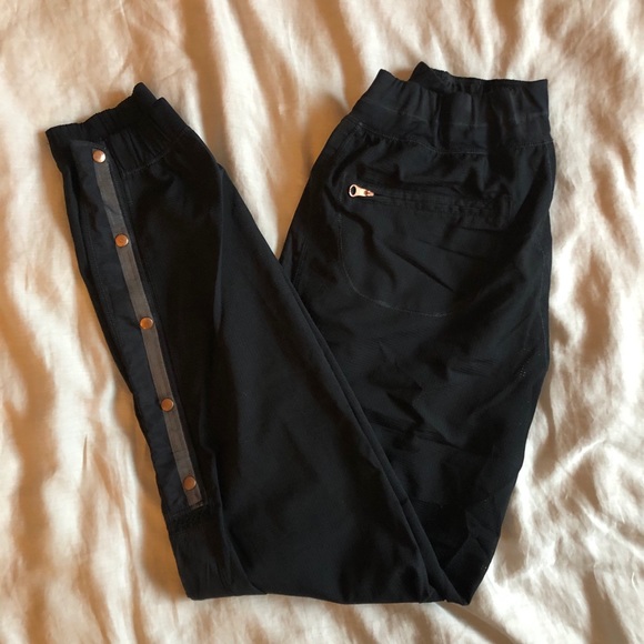 lululemon athletica Pants - Lululemon black mesh joggers!